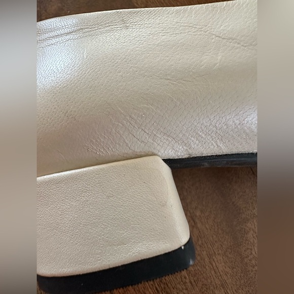 Vagabond Shoemakers Womens Alicia Ballet Heel Pump Slip On White Black Size 40 - Picture 9 of 9